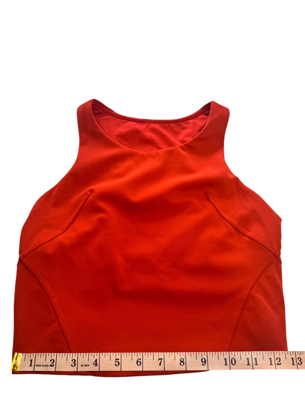 Lululemon Invigorate Training Tank Top in Aztec Brick Red Size 6 Nulu W1CZ3S - Picture 7 of 8